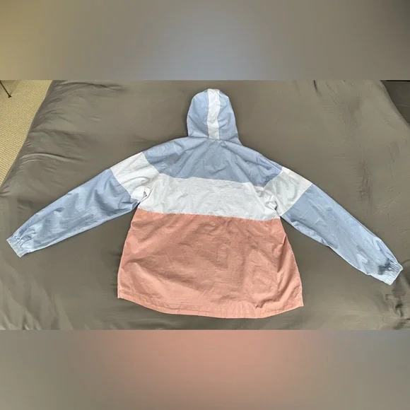 Vintage Blue and Pink Windbreaker - Picture 5 of 5